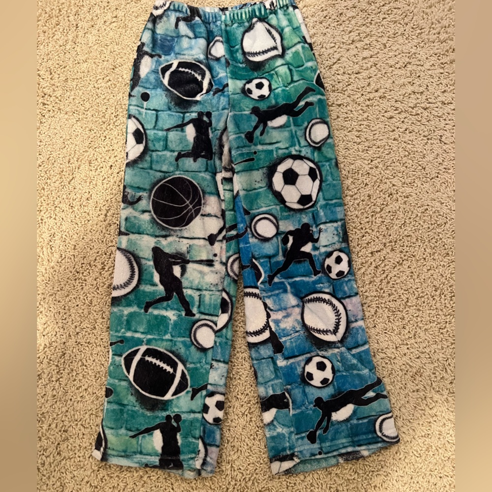 Top Trendz Fuzzy Pajama pants size 7/8